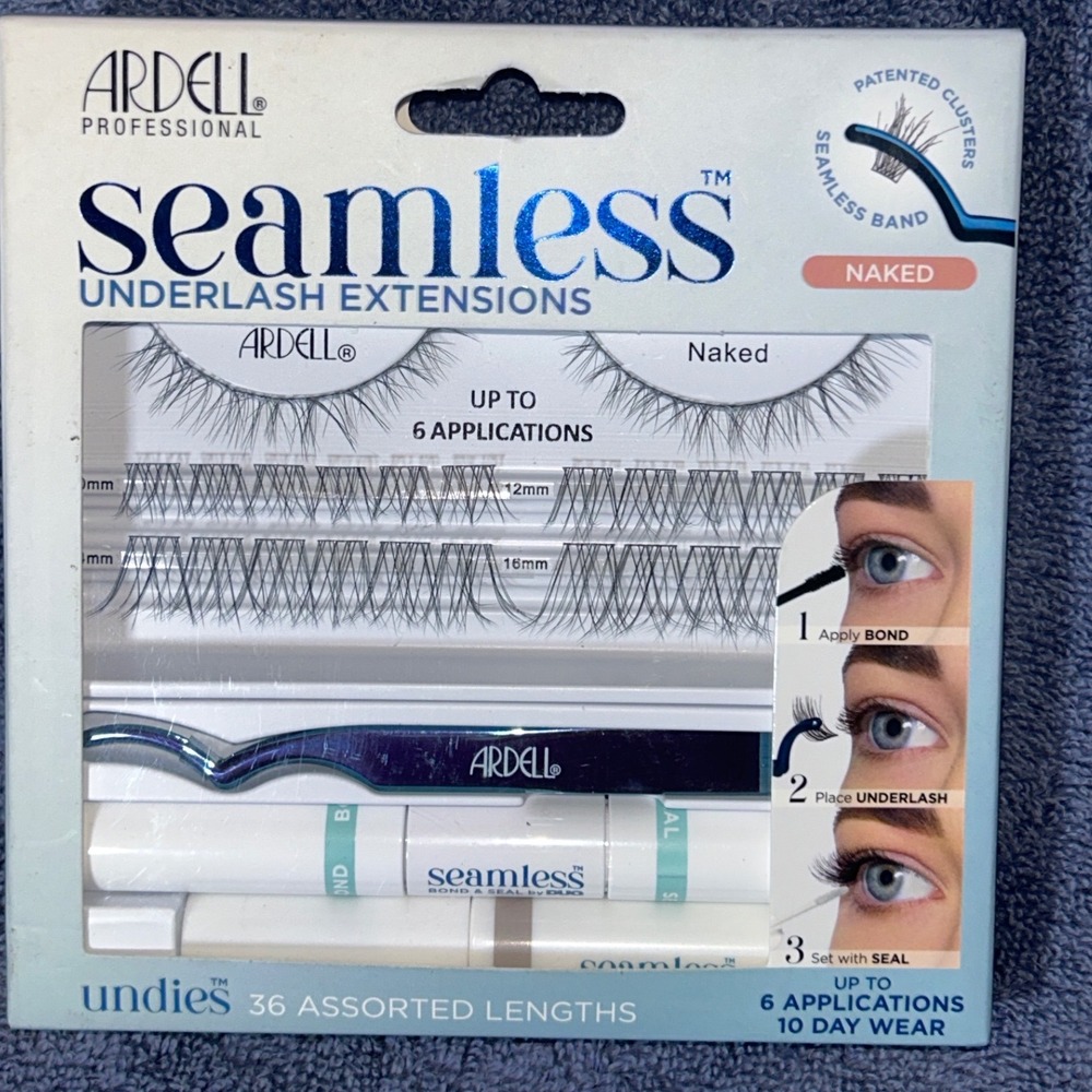 Ardell Seamless Underlash Extensions Naked Undies 36 Assorted Lengths